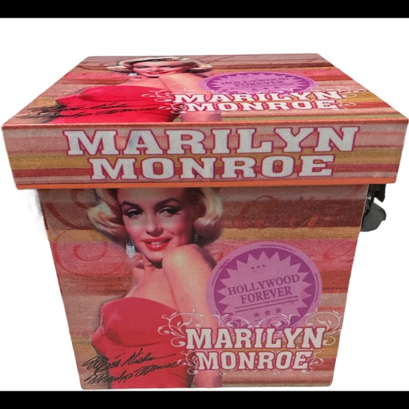 Marylin Monroe wooden box - Picture 4 of 8
